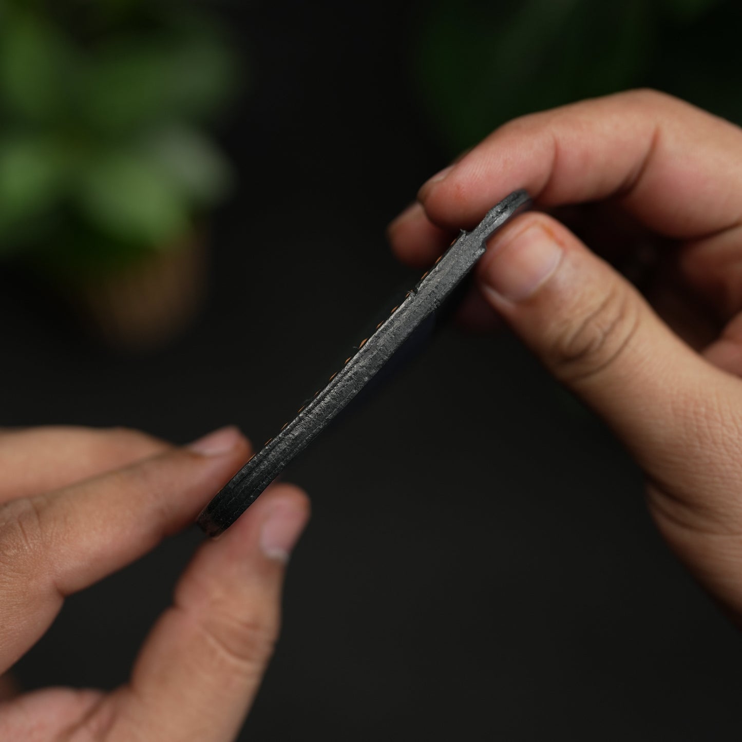 No. 118 Horizental Leather Cardholder