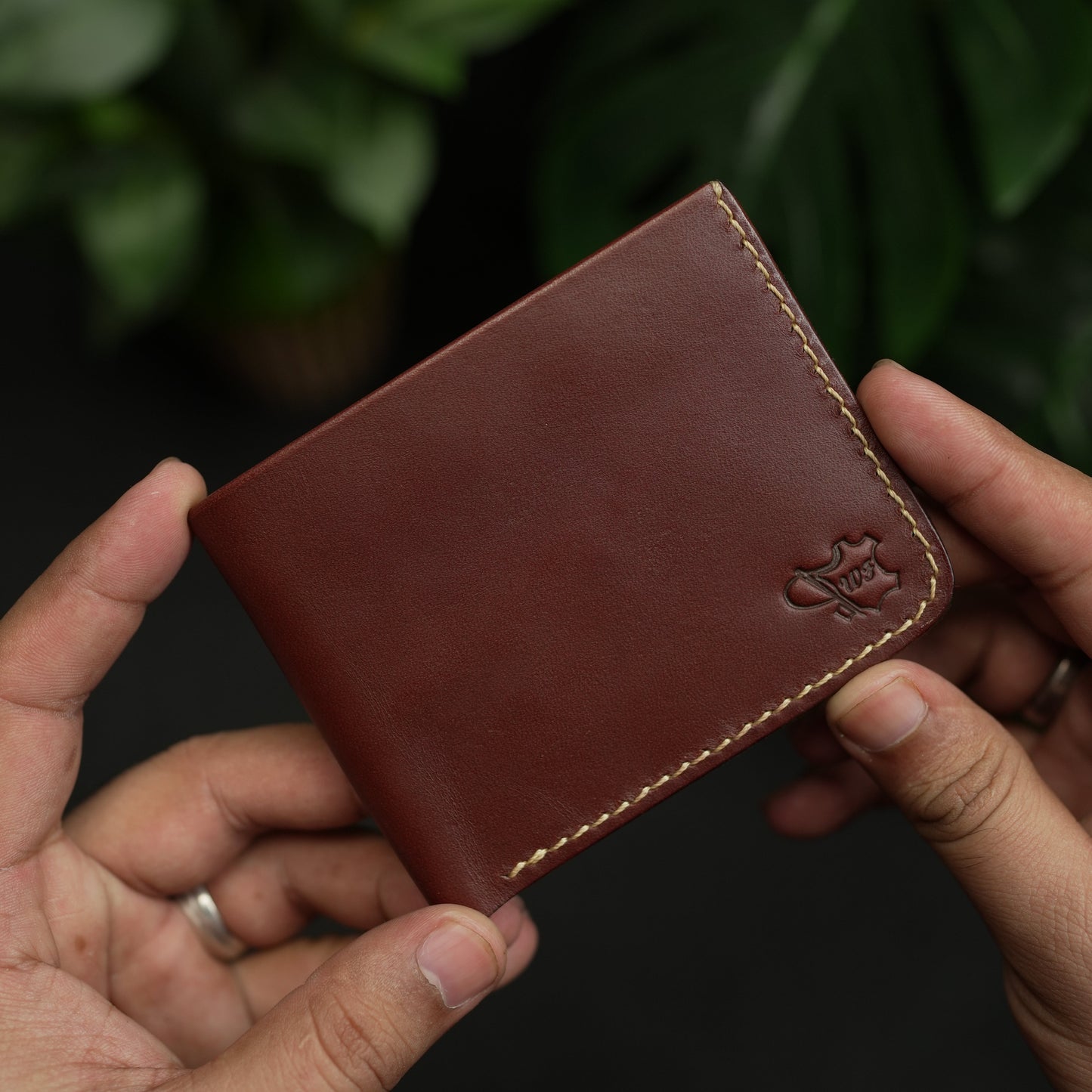 No. 89 Bifold leather wallet (Buck brown)
