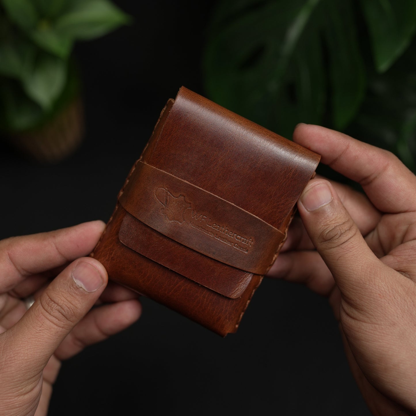 No. 101 All in one Card wallet Brown color