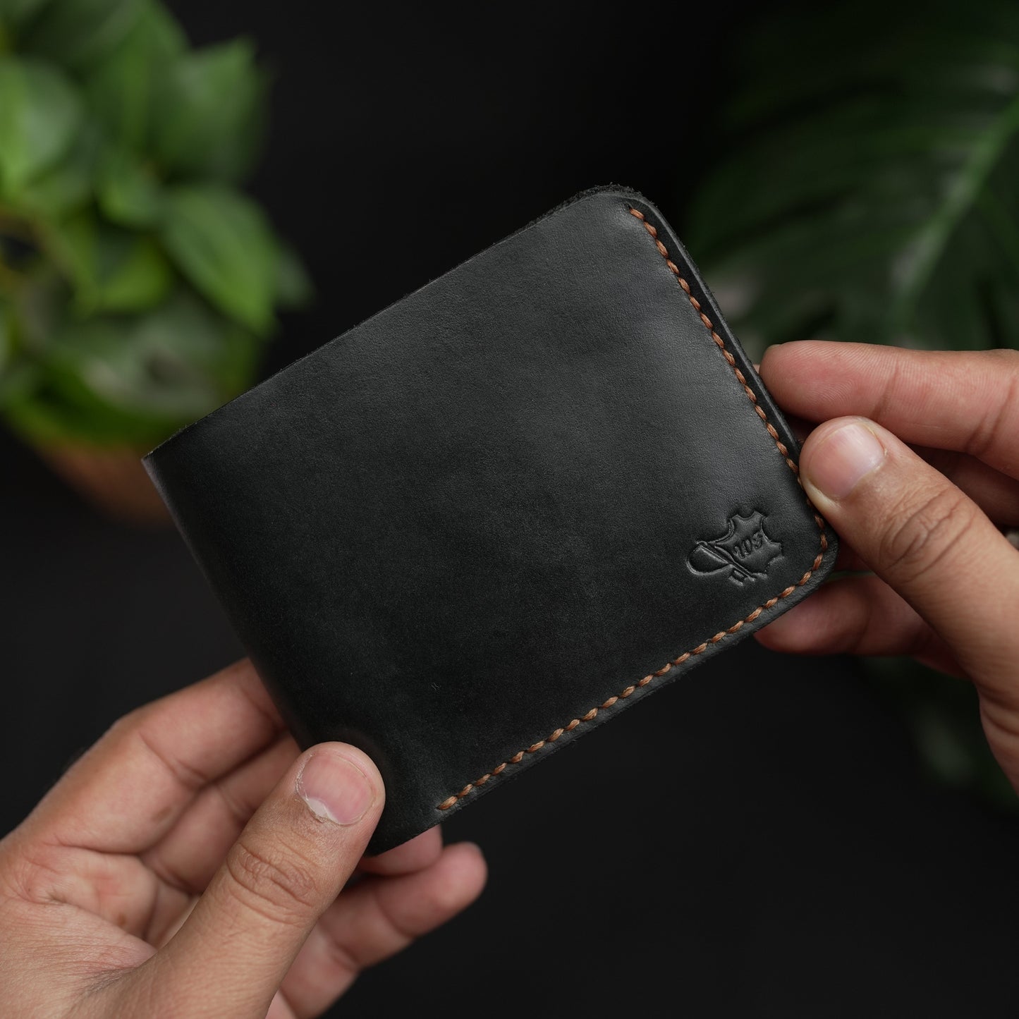 NO.55 PRO BIFOLD LEATEHR WALLET BLACK