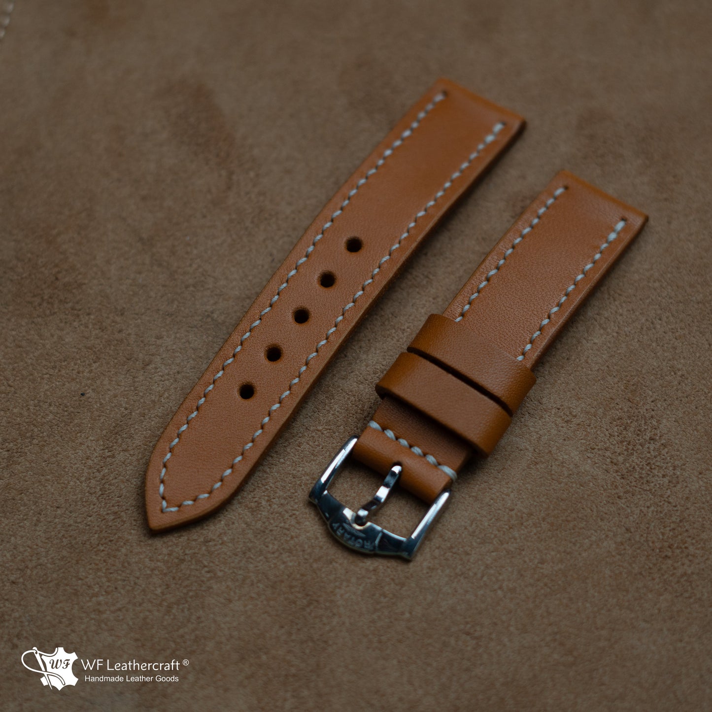 LEATHER WATCH STRAPS TAN COLOR