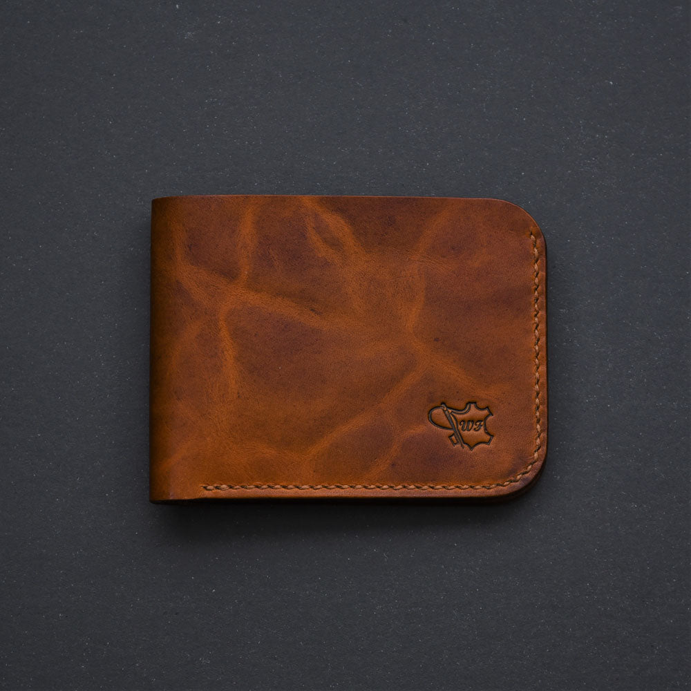 handmade leather wallet