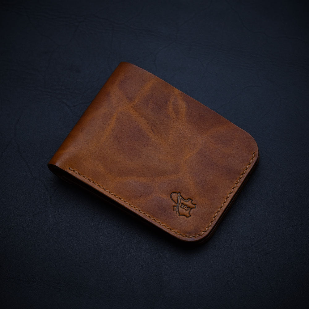 handmade leather wallet