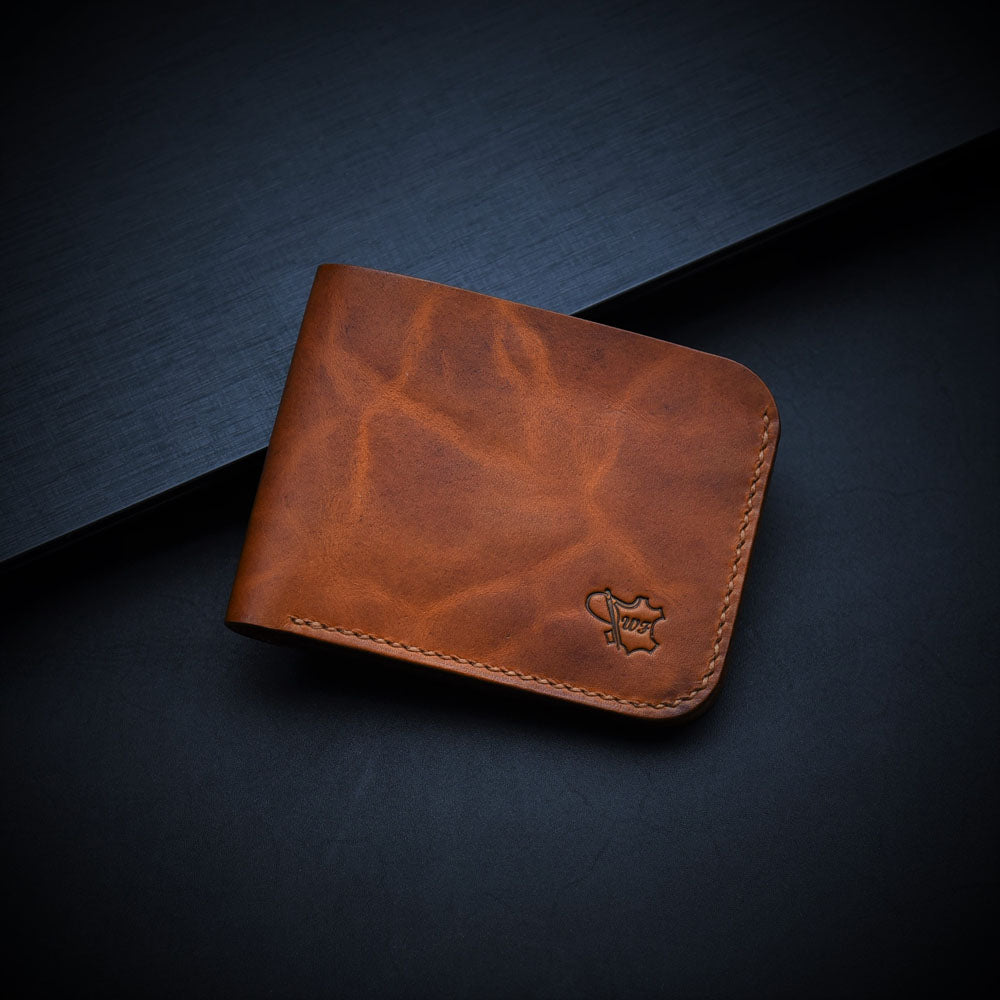 handmade leather wallet